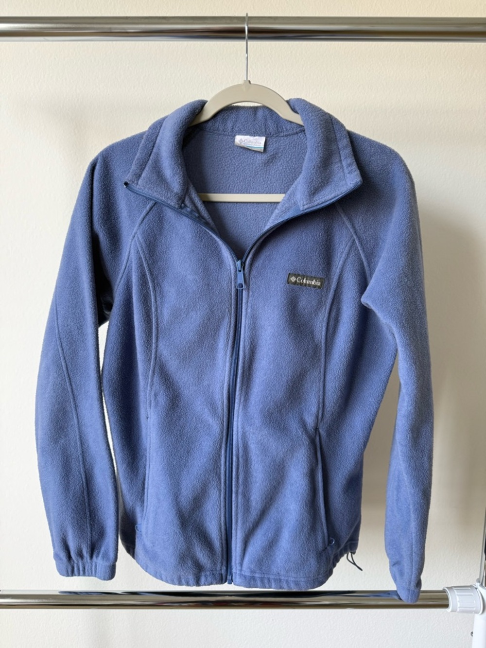 Columbia Dusty Blue Full-Zip Fleece Jacket